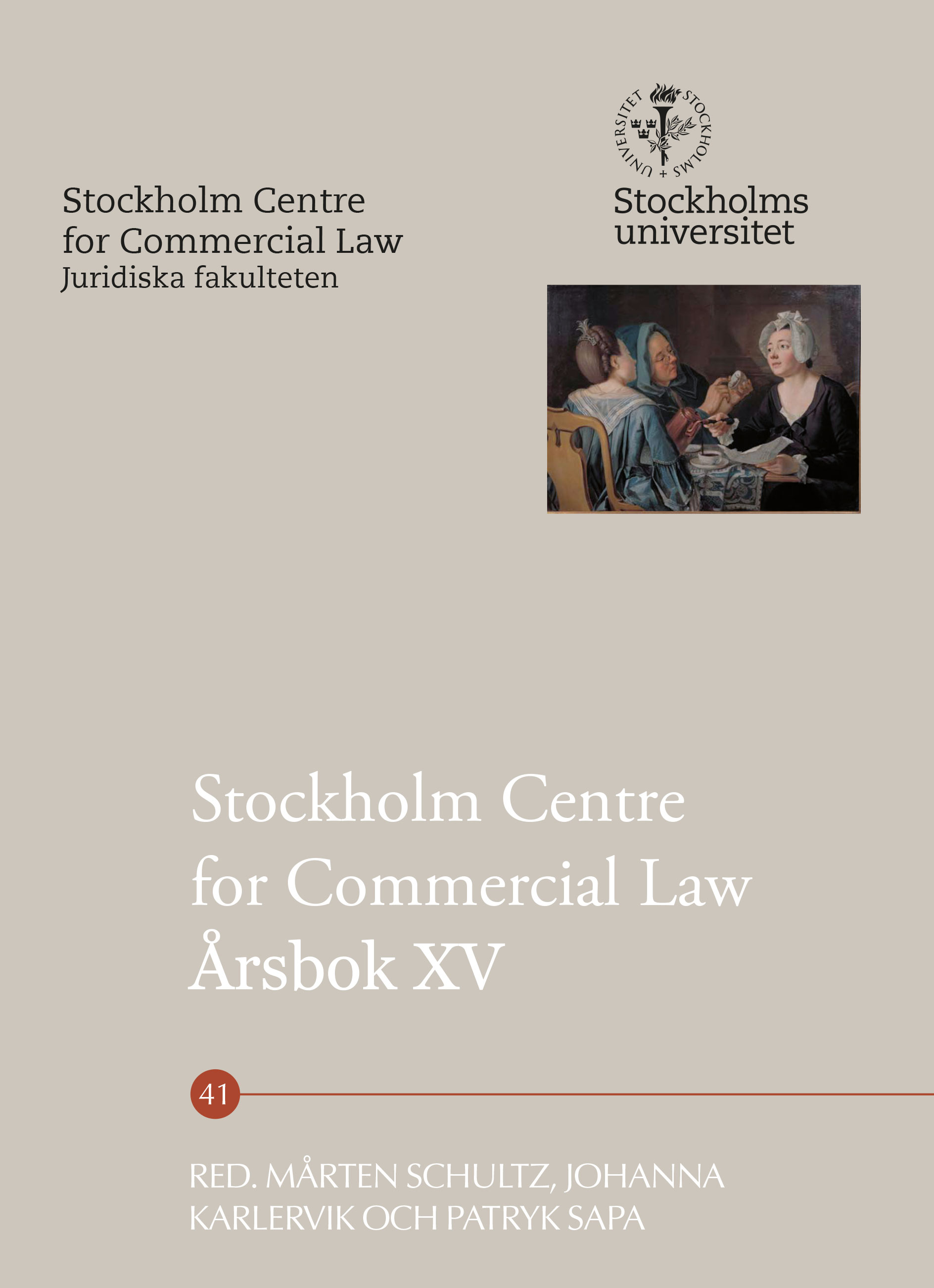 Stockholm Centre for Commercial Law Årsbok XV
